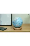 Настольная лампа Gingko Design dekoracja Atlas Globe Mini, металл, LED, выс. 14,5 см, белый — фото 3