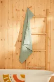 Полотенце банное Calma House Ola, хлопок, 80 80 см, зелёный — фото 3