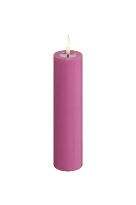 Фонарь для свечи Deluxe Homeart swieca led, пластик, 12,5 см, фиолетовый