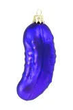 Ёлочное украшение Donkey Christmas Pickle, 11 см, синий — фото 2