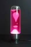 Настольная лампа Balvi Lava Capsule, стекло, LED, выс. 12,3 см, розовый — фото 2
