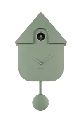 Настенные часы Karlsson z kukulka Modern Cuckoo kolor multicolor, металл, 41 см