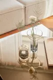 Фонарь для свечи Aytm Tota, стекло, 10,3 см, жёлтый — фото 2