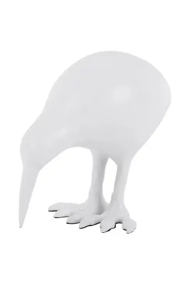 Фигурка декоративная Present Time Kiwi Bird kolor, алюминий, 15,5 см, белый