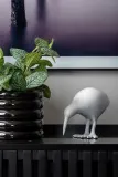 Фигурка декоративная Present Time Kiwi Bird kolor, алюминий, 15,5 см, белый — фото 2