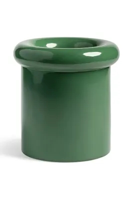 Ваза &K Amsterdam turban green, керамика, 21 см, зелёный