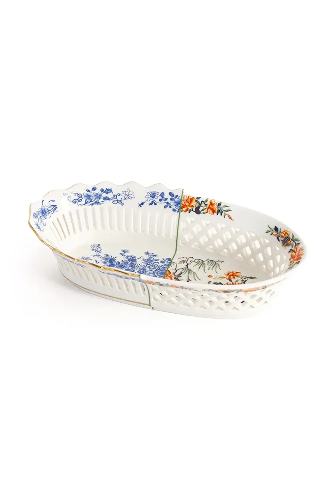 Поднос Seletti Hybrid Desivia, 25,8 12,5 6,4 см, разноцветный