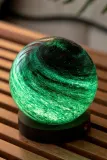 Фигурка декоративная Gingko Design AstraGlass Light S kolor, стекло, 9 см, зелёный — фото 4