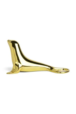 Открывалка Here's How The Blu Seal, нержавеющая сталь, 13 8 см, жёлтый