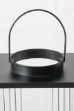 Фонарь для свечи Boltze Optica, металл, 25 см, чёрный — фото 4
