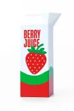 Ваза Fluid Market Strawberry 0, керамика, 23 см, разноцветный — фото 1