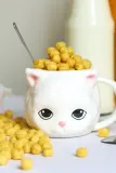 Кружка Fluid Market Cat, керамика, 330 мл, разноцветный — фото 3