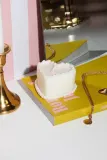 Декоративная свеча Doiy dekoracyjna Sweetie, Cake, воск, белый — фото 2