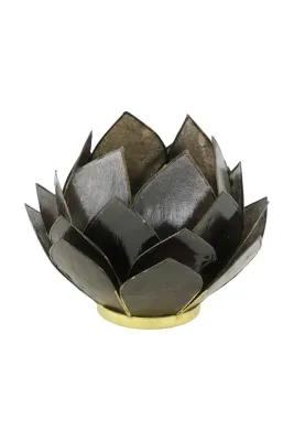 Подсвечник Inne home & lifestyle, металл, 14 см, чёрный