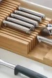 Кухонный держатель Joseph Joseph DrawerStore, силикон, 39,6 17,6 см, бежевый — фото 3
