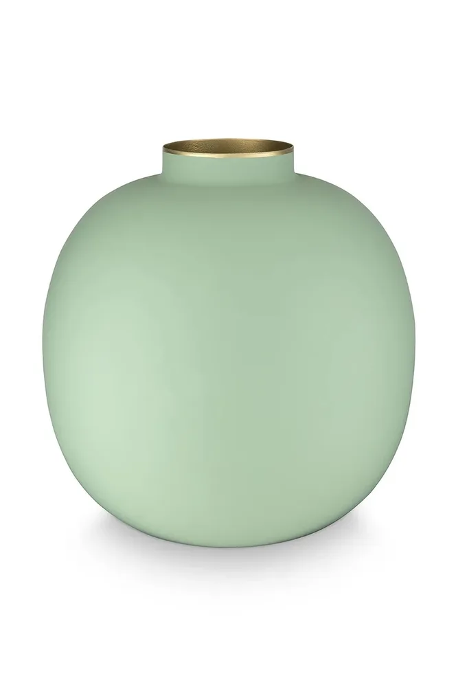 Ваза Pip Studio Matt Bright Green, 23 см