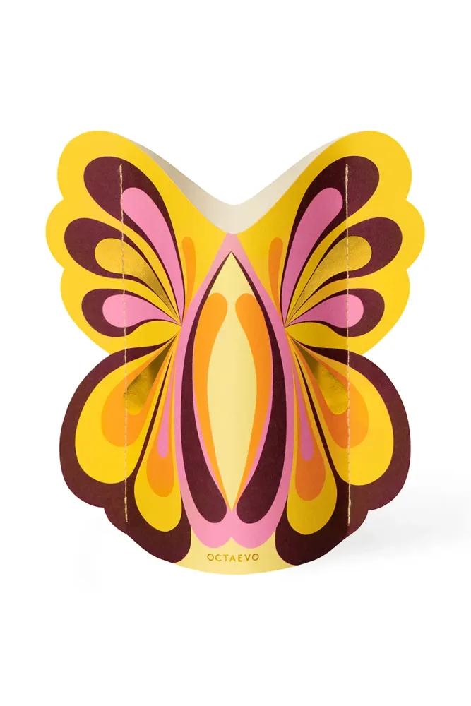 Ваза Octaevo Butterfly Mini 0, металл, 17 см
