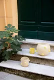 Подсвечник Byon Arlo, стекло, 10 см, жёлтый — фото 4