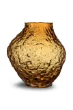 Ваза Byon Corallo, стекло, 28 см, жёлтый — фото 1