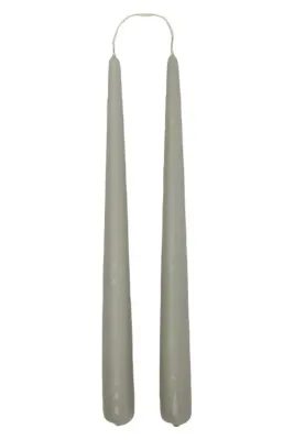 Декоративная свеча Oyoy dekoracyjna Fukai Candles M 2-pack, воск, серый