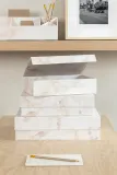 Набор коробок для хранения Bigso Box of Sweden 3-pack, бежевый — фото 5