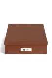 Коробка для хранения Bigso Box of Sweden A4, коричневый — фото 3