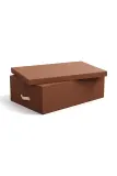 Набор коробок для хранения Bigso Box of Sweden 3-pack, коричневый — фото 3