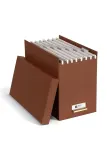 Коробка для хранения Bigso Box of Sweden, 18,5 35 26,5 см, коричневый — фото 2