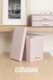 Коробка для хранения Bigso Box of Sweden, 18,5 35 26,5 см, розовый — фото 5