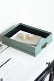 Коробка для хранения Bigso Box of Sweden A4, 26 35 8,5 см, бирюзовый — фото 5