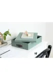 Коробка для хранения Bigso Box of Sweden A4, 26 35 8,5 см, бирюзовый — фото 6