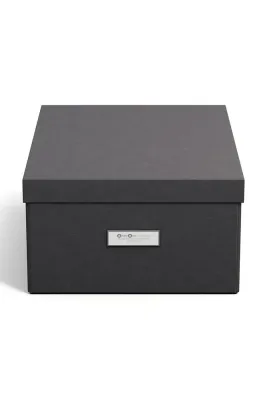 Коробка для хранения Bigso Box of Sweden L, 28,5 39 16 см, чёрный