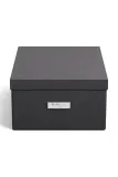 Коробка для хранения Bigso Box of Sweden L, 28,5 39 16 см, чёрный — фото 1