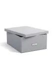 Коробка для хранения Bigso Box of Sweden XL, 34,5 18,5 45 см, серый — фото 2