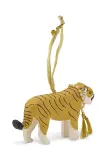 Новогоднее украшение Doing Goods Tinsel Tiger Ornament, 3 см, разноцветный — фото 2