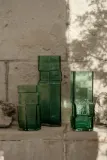 Ваза Ferm Living Muro, стекло, 30 см, бирюзовый — фото 2