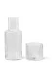 Кувшин Ferm Living, szklanka Ripple Small Carafe Set 500/, 200 мл, стекло — фото 1