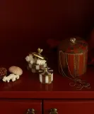Коробка для хранения Doing Goods Piper Striped Circus Box, 10,5 10 10 см, разноцветный — фото 3