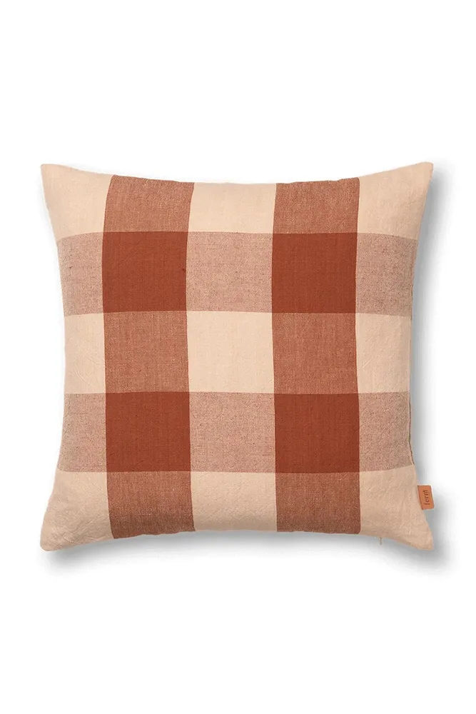 Декоративная подушка Ferm Living Grand, 50 50 см, красный