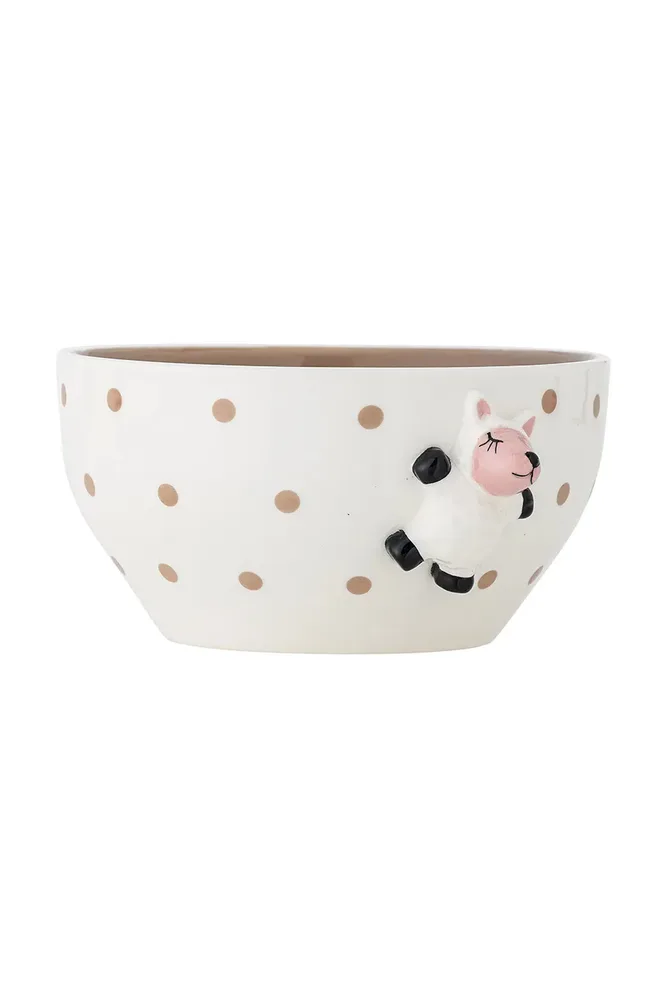 Салатник Bloomingville Dolly, каменная керамика, 14 см, разноцветный