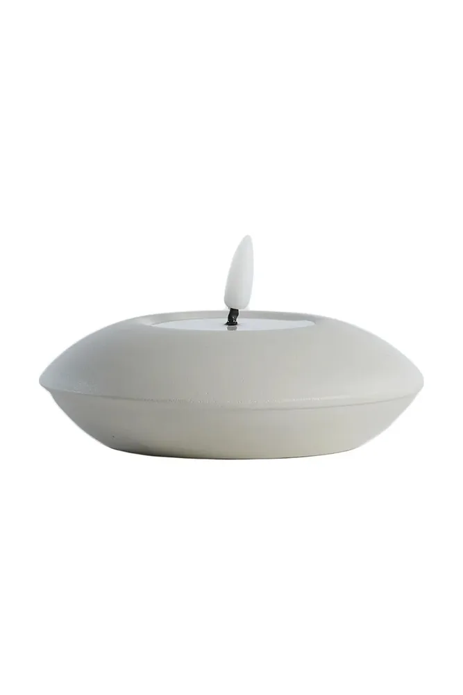 Фонарь для свечи Light & Living swieca led Jayce, металл, 12 см, серый