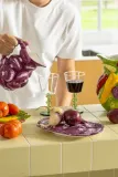 Поднос &K Amsterdam legume pepper, 27,5 21,5 2,5 см, разноцветный — фото 4