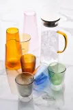 Кувшин Ivv, szklanka Narciso 0,6 +, 230 мл, боросиликатное стекло, жёлтый — фото 2