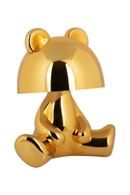 Настольная лампа Leitmotiv bezprzewodowa Bear, LED, выс. 27 см, жёлтый