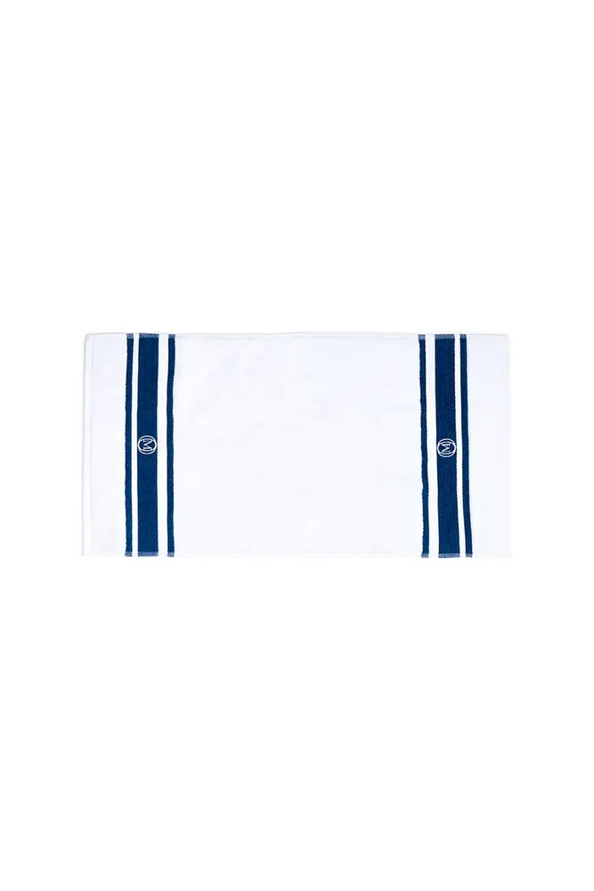 Полотенце банное Officine Monogram Monogram Linea, хлопок, 100 120 см, бирюзовый