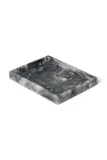 Поднос Ferm Living Mist Tray, полирезин, 15 20 см, серый — фото 1