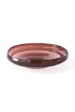 Салатник Pols Potten Eye Plate, стекло, 32 см, оранжевый — фото 1