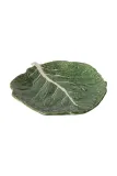 Поднос Boltze Cabbage, стекло, 22,5 21 3 см, зелёный — фото 1