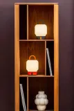 Настольная лампа Kooduu bezprzewodowa Loome 21 x, текстиль, LED, выс. 12 см, оранжевый — фото 4