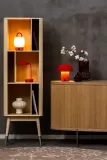 Настольная лампа Kooduu bezprzewodowa Loome 21 x, текстиль, LED, выс. 12 см, оранжевый — фото 5